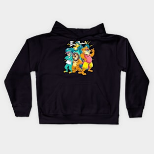 Monkey Banana Splits Adventure Kids Hoodie